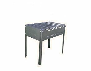 Мангал сборный 40х25х40 мм с 6 шампурами ТМ СевЗапУголь