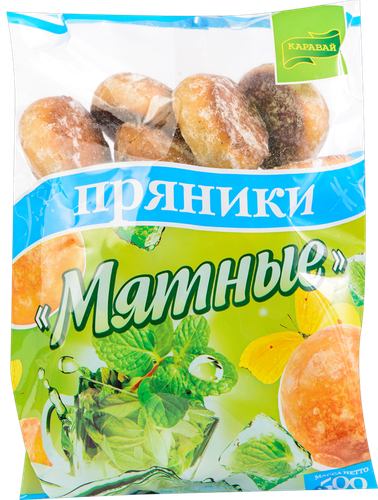 

Пряники Каравай c мятным вкусом 500 г