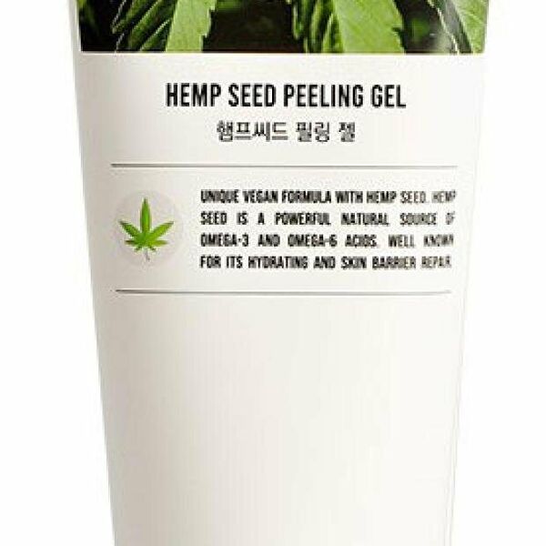 Масло для пилинга лица The nicess Vegan с экстрактом масла семян конопли