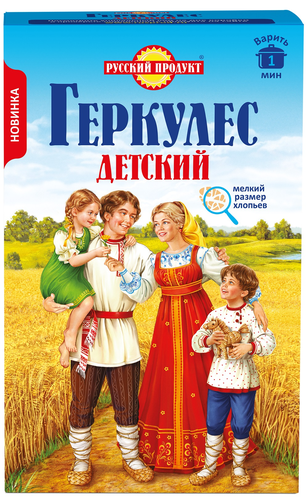 

Хлопья Русский продукт Овсяные Геркулес Детский 350 г