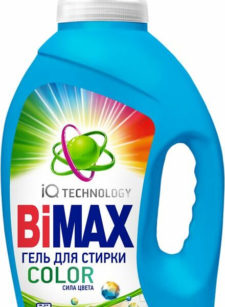 Гель для стирки BiMax Color IQ Technology Сила цвета