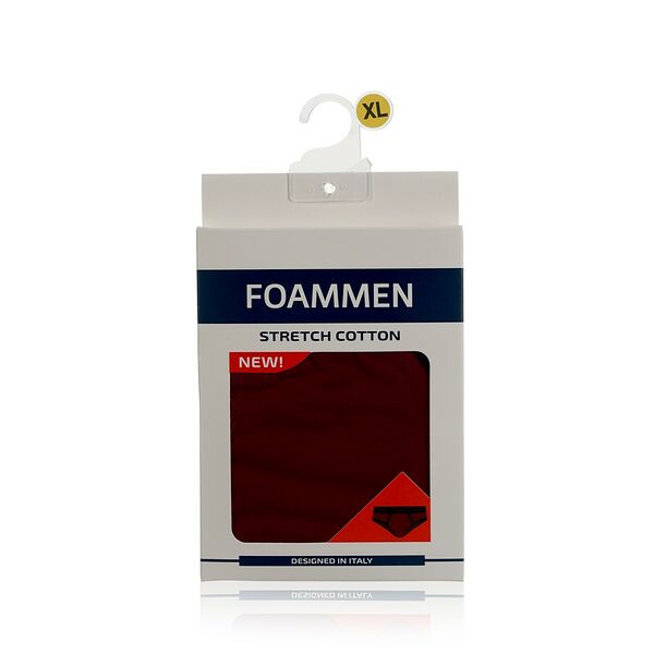 Мужские трусы Foammen Fo210002-2, бордовые, XL