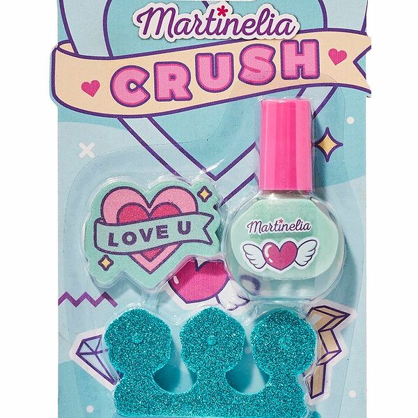 Набор голубой для ногтей MARTINELIA Краш