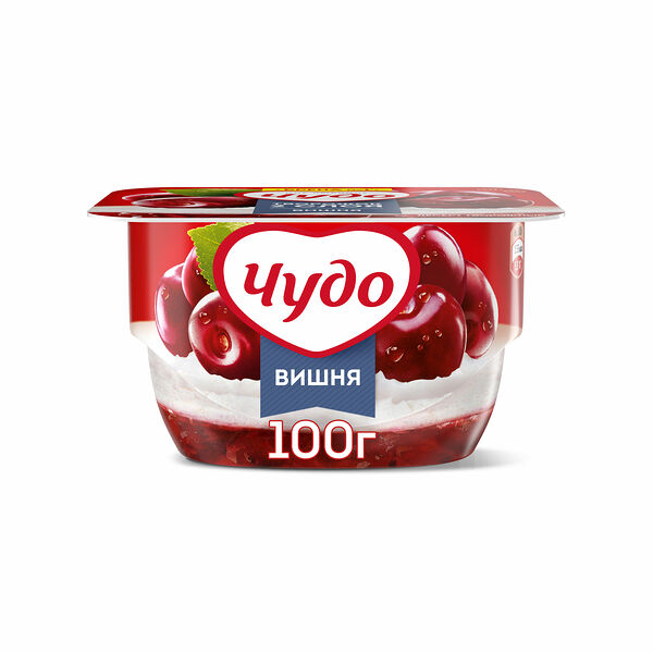 Творог взбитый Чудо Вишня 4.2% 100г