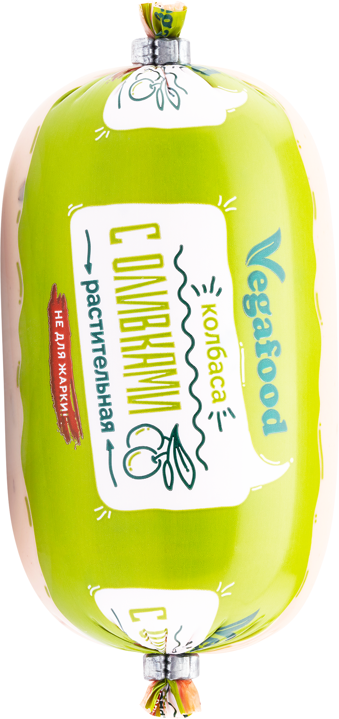 

Колбаса Vegafood веганская с оливками вареная 300 г