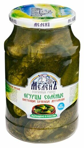 Огурцы солёные Меленъ Муромские