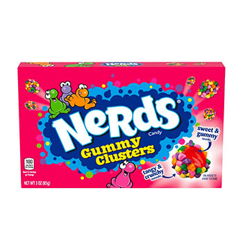 Жевательные конфеты Nerds Gummy Clusters 85г США