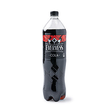 Evervess Evervess Cola газированный напиток, бутылка 1,5л