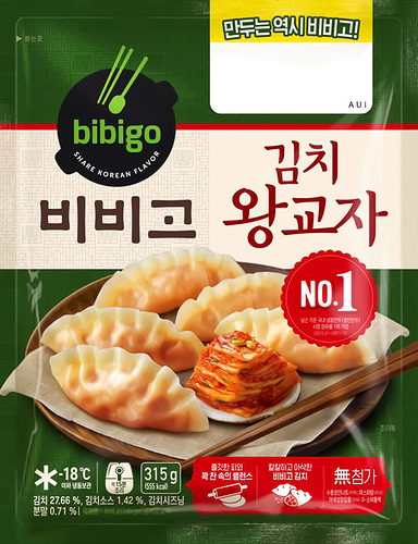 Дамплинги Bibigo Королевские, с кимчи, 315г