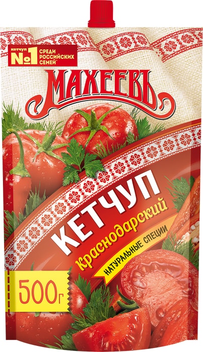 

Кетчуп Махеевъ Краснодарский 500 г