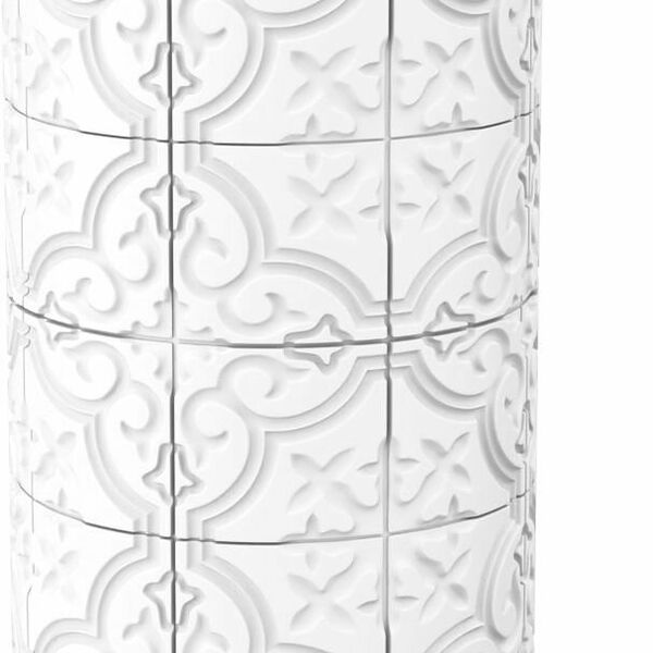 Дозатор для жидкого мыла Fora PATCHWORK, полирезин, белый, 400 мл