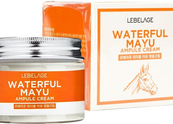 Крем для лица Lebelage Waterful Mayu Ампульный с лошадиным маслом 70мл