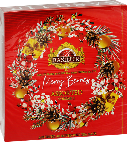 

Чай Basilur Ассорти Рождественские ягоды 75 г