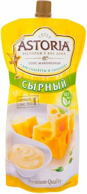 Соус для спагетти и гарниров майонезный сырный Astoria