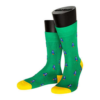 

Носки мужские Casual цвет зелёный, Askomi, р. 41-42, Россия