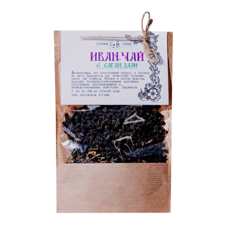 

Иван-чай Таёжный Тайник гранулированный с мятой 50г, Россия