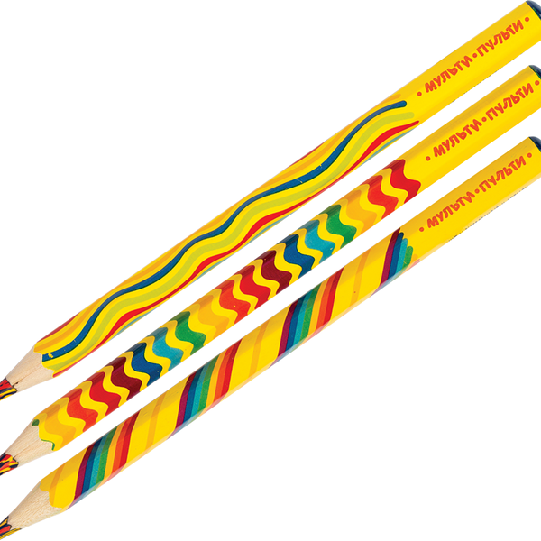 Карандаш цветной ТМ Мульти-Пульти