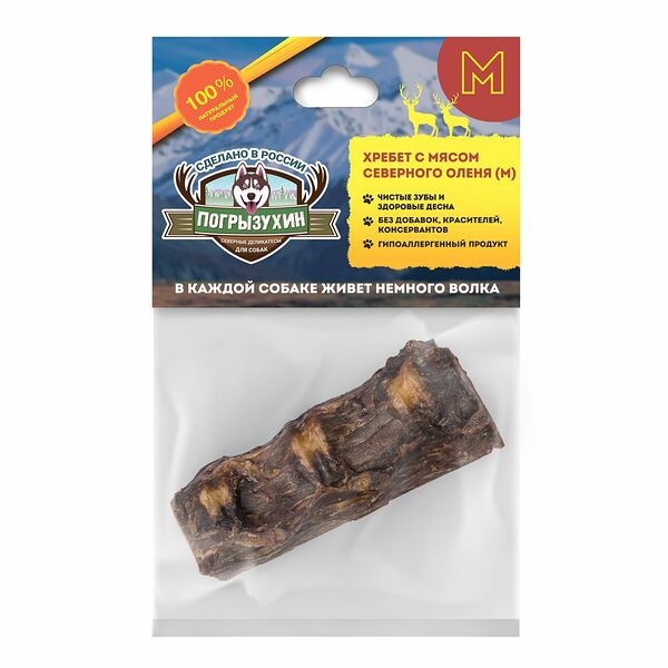 Лакомство для собак ПОГРЫЗУХИН Хребет M