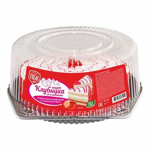 Торт Fantel Клубника со сливками