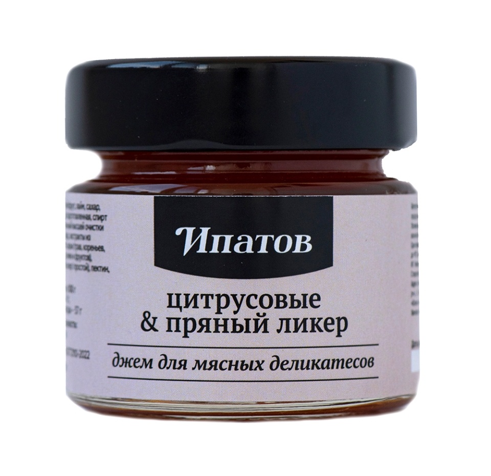 

Джем Ипатов Цитрусовые & пряный ликер для мясных деликатесов 125 г, Россия