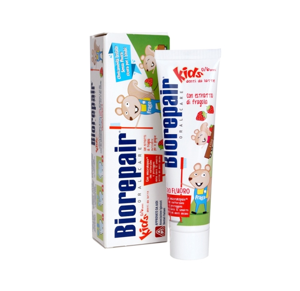 

Зубная паста Biorepair kids для детей 0- 6 лет земляника 50 мл