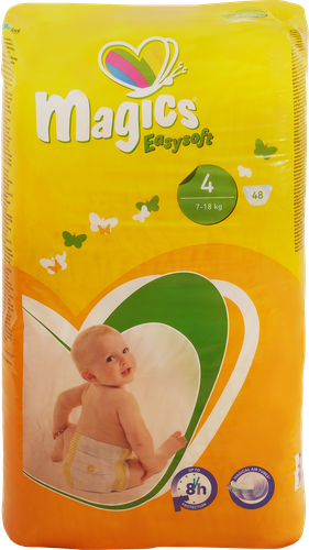 

Подгузники детские Magics Easysoft Maxi 48 шт.