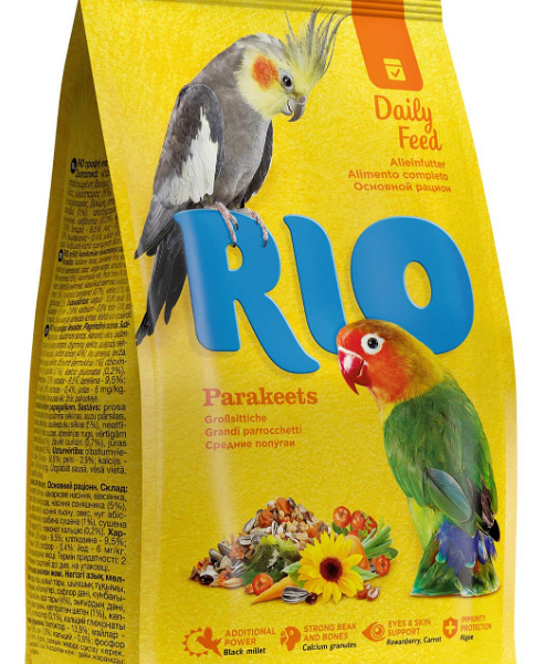 RIO Корм для средних попугаев Злаковое ассорти