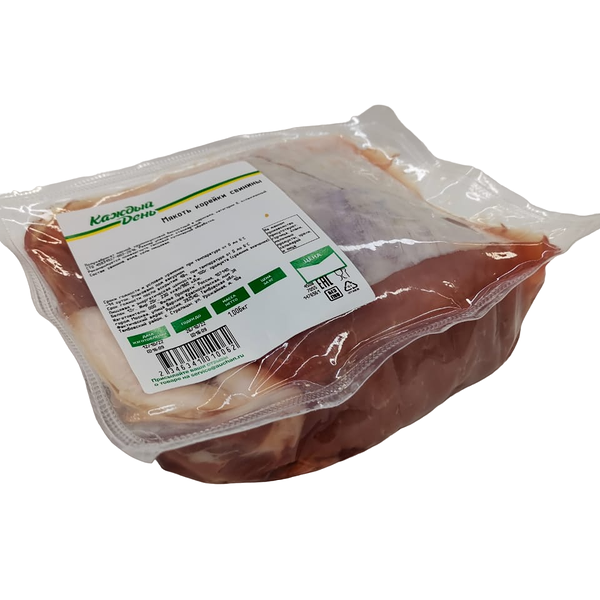 Мякоть корейки свинины Каждый день охлажденная (0,8-1,2 кг), 1 упаковка 