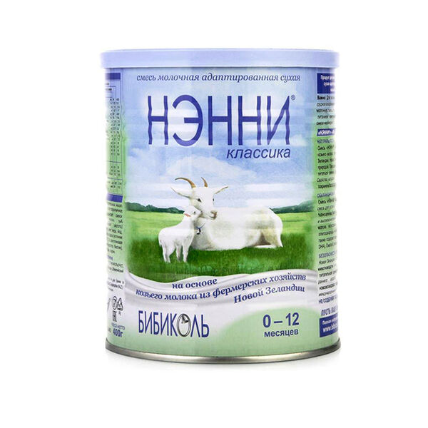 Ненни классик молочная смесь 0-12м+ 400г