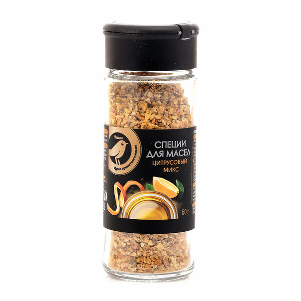 Приправа АШАН Золотая птица для масел цитрусовый микс
