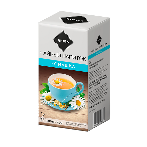 Напиток чайный Rioba ромашковый, 1,2 г x 25 шт