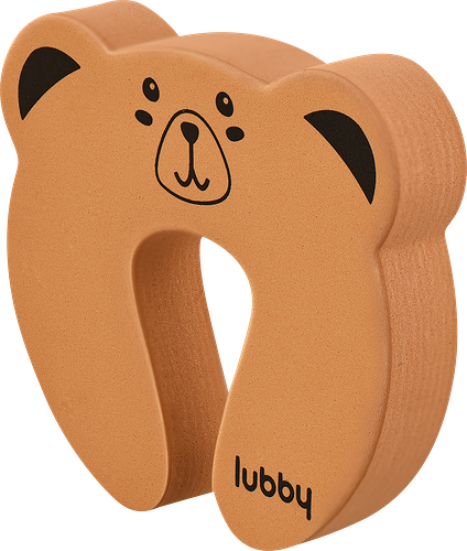 Фиксатор для дверей LUBBY Мишка 2см, Арт. 31052