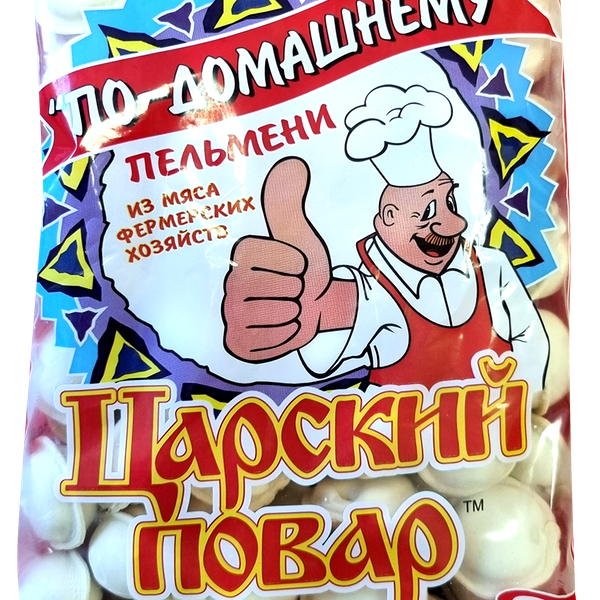 Пельмени Царский повар по-домашнему свинина говядина