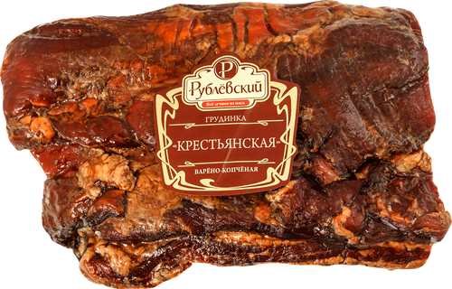 

Грудинка Рублевский Крестьянская вес