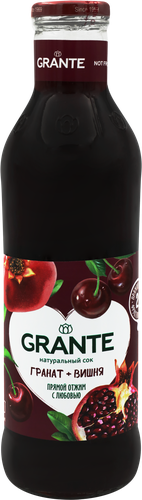 

Сок Grante Гранат и вишня прямого отжима 0.75 л