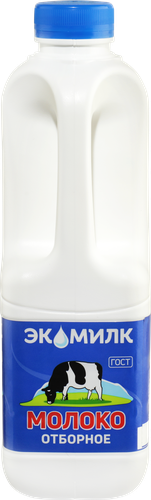 

Молоко Экомилк цельное отборное пастеризованное 3.4-4.5% 900 мл