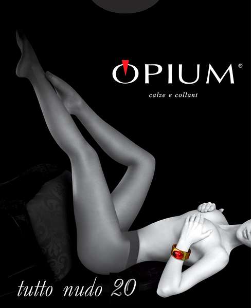 Колготки жен OPIUM Tutto Nudo 20den nero 2 