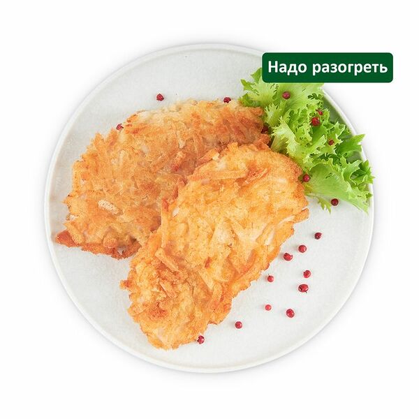 Шницель Министерский куриный жареный