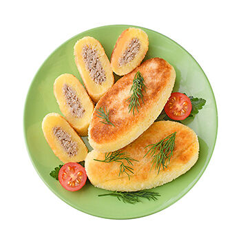 Зразы картофельные с мясом, Уже готово, 2 шт в наборе