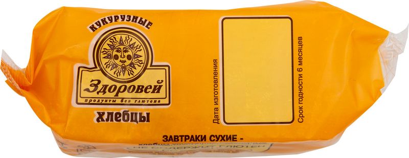 

Хлебцы Здоровей кукурузные 90 г