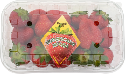 

Клубника Кубанская ягода свежая 400 г