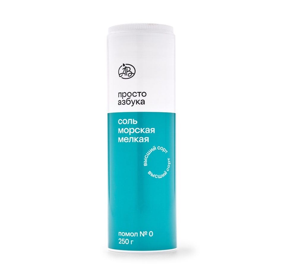 

Соль морская мелкая "Просто Азбука"