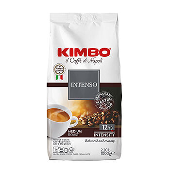 Кофе в зернах Kimbo Aroma Intenso средней обжарки 1кг п/у, Италия