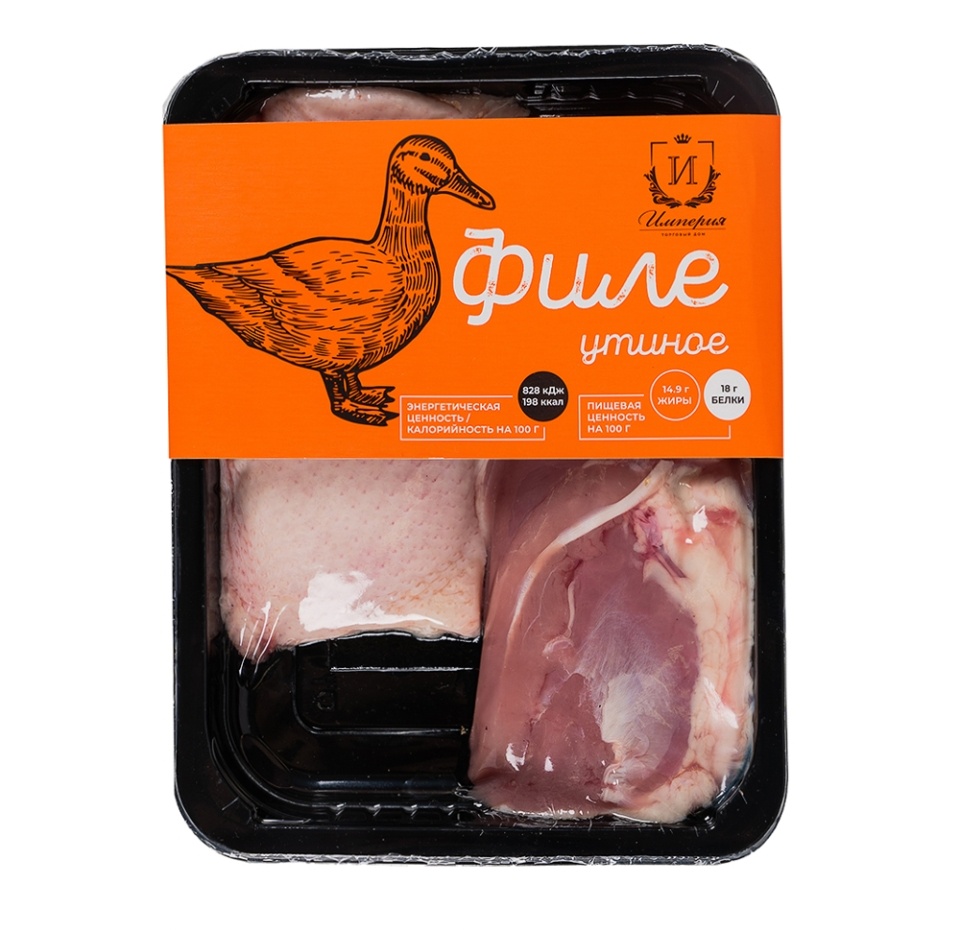 

Филе утки с кожей Имперская птица ТПК "МЯСКО"