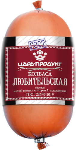

Колбаса вареная ЦАРЬ ПРОДУКТ Любительская ГОСТ, 400г