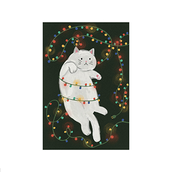 

Открытка Paperie Котик, Россия