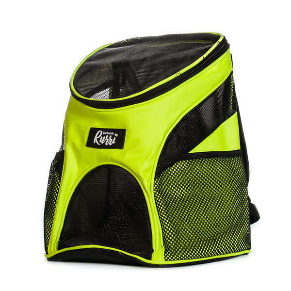 Рюкзак-переноска для кошек и собак мелкого размера, 35х25х31 см, зеленый