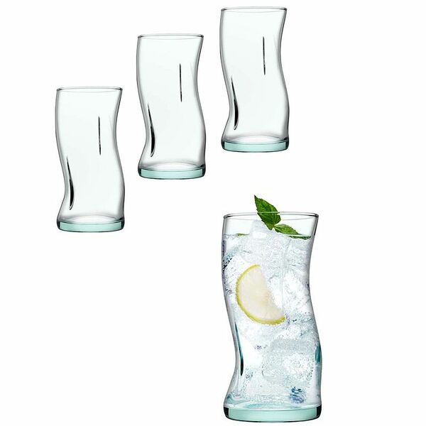 Стаканы Pasabahce Recycled Amorf 420928, 4x440 мл