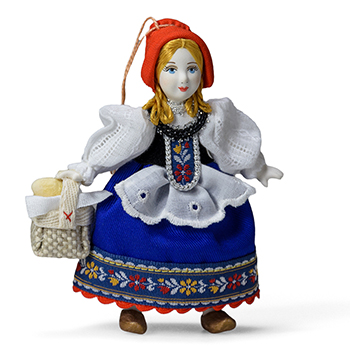 

Малая подвесная кукла Кукольная мастерская на Ланском Красная шапочка с ножками, Россия