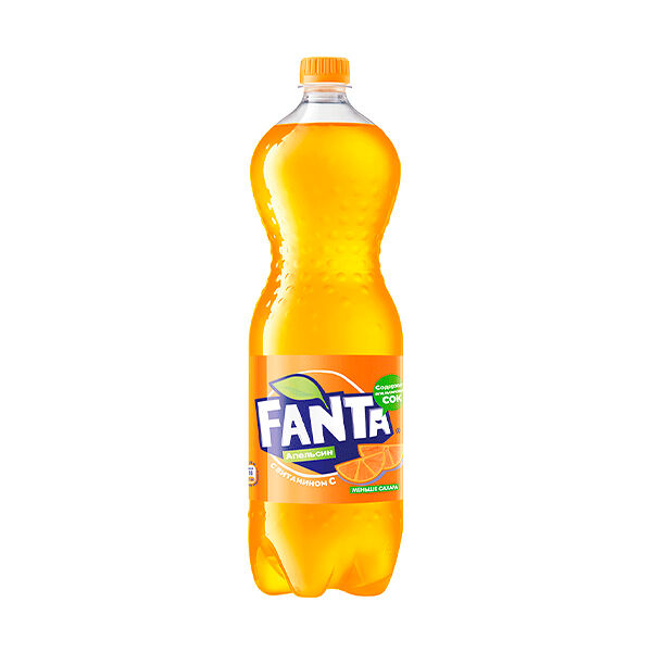 Напиток Fanta Апельсин с витамином С сильногазированный, 1л